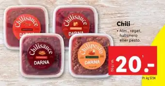 Lidl Chili tilbud