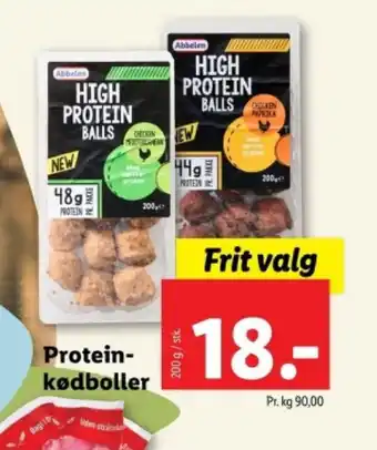 Lidl Protein- kødboller tilbud