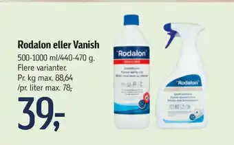 Føtex Rodalon eller Vanish tilbud