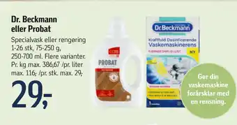 Føtex Dr. Beckmann eller Probat tilbud