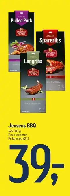 Føtex Jensens BBQ tilbud