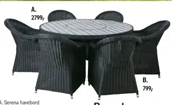 Føtex Albany havestol tilbud