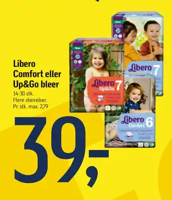 Føtex Libero Comfort eller Up&Go bleer tilbud