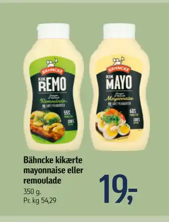 Bähncke kikærte mayonnaise eller remoulade