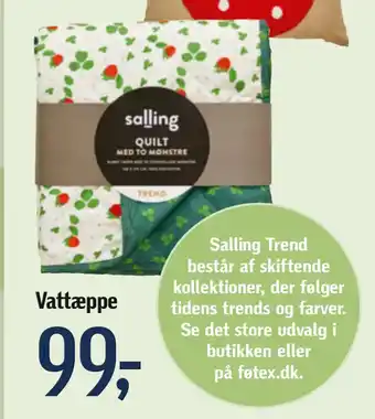 Føtex Vattæppe tilbud