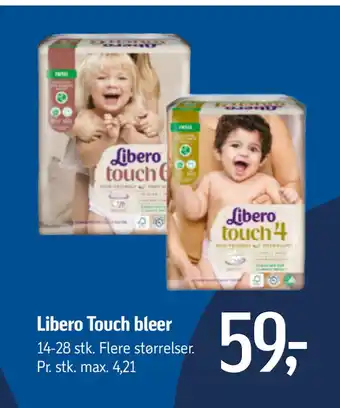 Føtex Libero Touch bleer tilbud