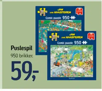 Føtex Puslespil tilbud