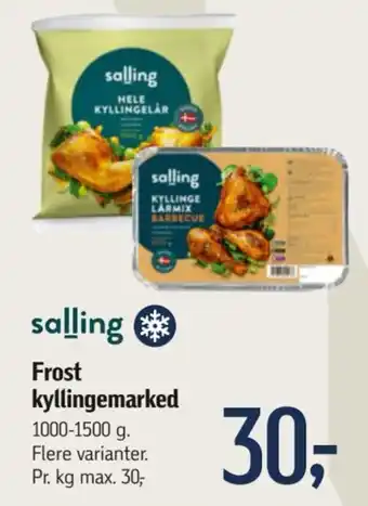 Føtex Frost kyllingemarked tilbud