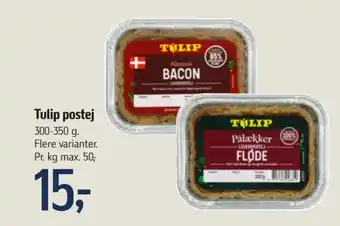 Føtex Tulip postej tilbud