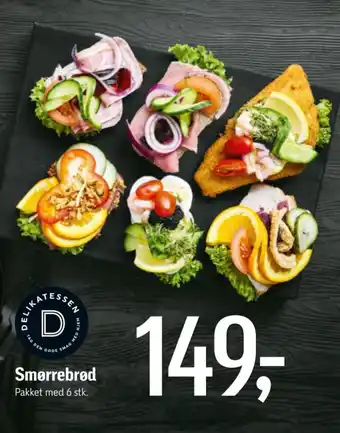 Føtex Smørrebrød tilbud