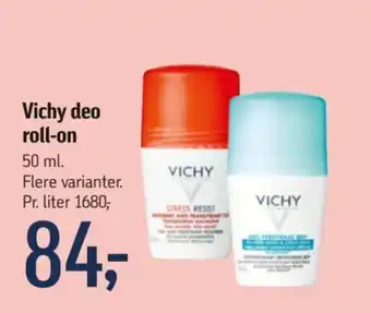 Føtex Vichy deo roll-on tilbud