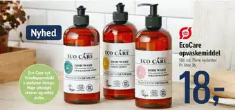Føtex EcoCare opvaskemiddel tilbud