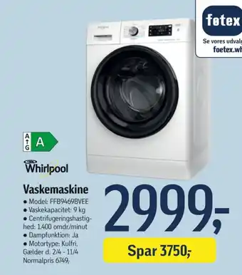Føtex Vaskemaskine tilbud