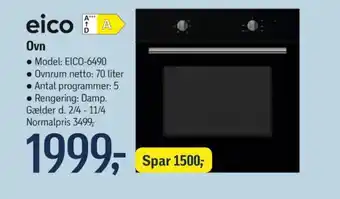 Føtex Ovn tilbud