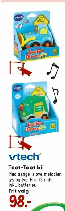 Bilka Toot-Toot bil tilbud