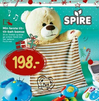 Bilka Min første tit tit-bøh bamse tilbud
