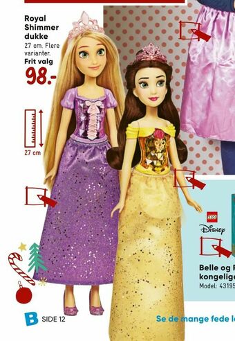 Bilka Royal Shimmer dukke tilbud