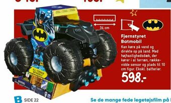 Fjernstyret Batmobil