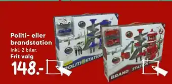 Politi- eller brandstation