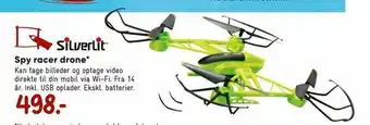 Bilka Spy racer drone tilbud