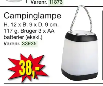 Harald Nyborg Campinglampe tilbud