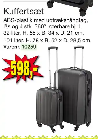 Harald Nyborg Kuffertsæt tilbud