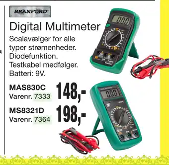 Harald Nyborg Digital Multimeter tilbud