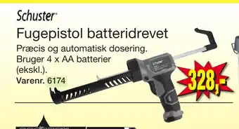 Harald Nyborg Fugepistol batteridrevet tilbud