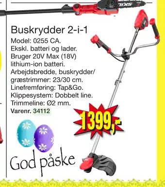 Harald Nyborg Buskrydder 2-i-1 tilbud