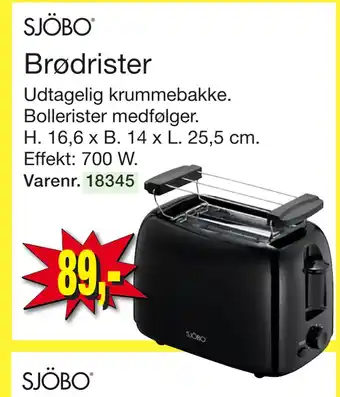 Harald Nyborg Brødrister tilbud