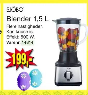 Harald Nyborg Blender 1,5 L tilbud