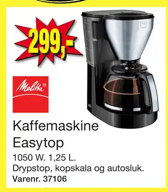 Harald Nyborg Kaffemaskine Easytop tilbud