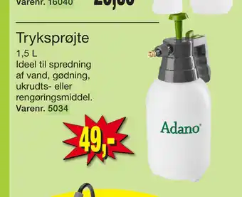 Harald Nyborg Tryksprøjte tilbud