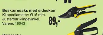 Harald Nyborg Beskæresaks med sideskær tilbud