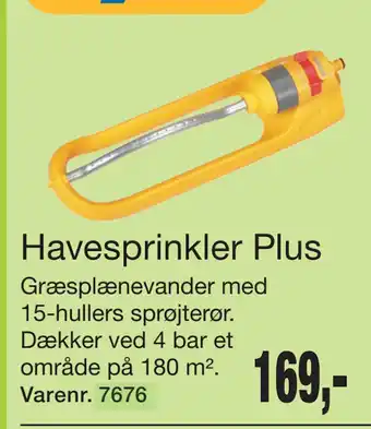 Harald Nyborg Havesprinkler Plus tilbud