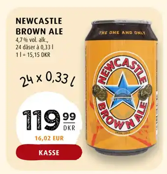 Scandinavian Park NEWCASTLE BROWN ALE tilbud