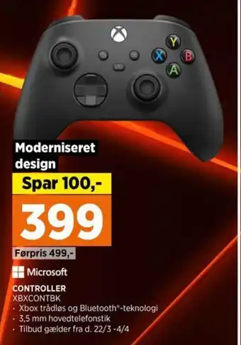 CONTROLLER XBXCONTBK