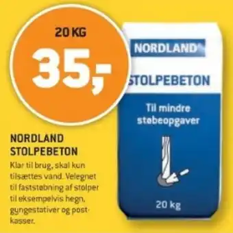 XL-BYG NORDLAND STOLPEBETON tilbud
