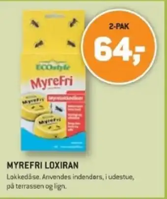 XL-BYG MYREFRI LOXIRAN tilbud