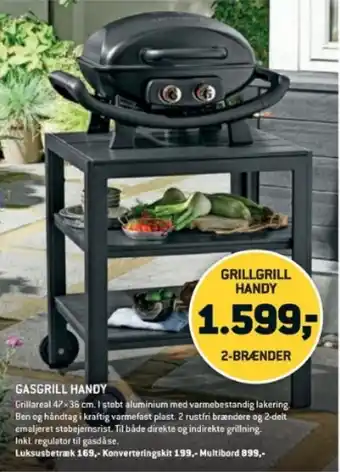 XL-BYG GASGRILL HANDY tilbud