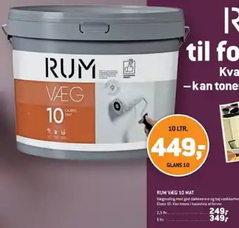 XL-BYG RUM VÆG 10 MAT tilbud