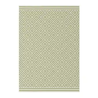 Bauhaus Lauvring tæppe Emilio inde/ude grøn 160x230 cm tilbud