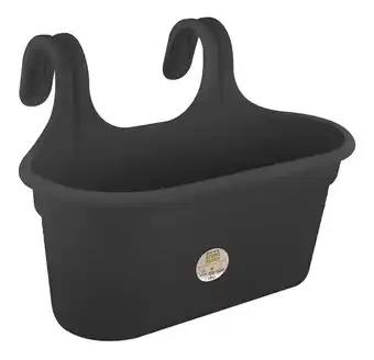 Bauhaus Elho hængepotte Green Basics Easy Hanger large sort 36 cm tilbud