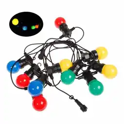 Bauhaus Det Gamle Apotek LED-lyskæde-forlænger 10 farvepærer 300 cm ekskl. adapter tilbud