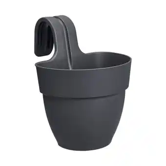Bauhaus Elho altanpotte Vibia Campana antracit Ø24 cm tilbud