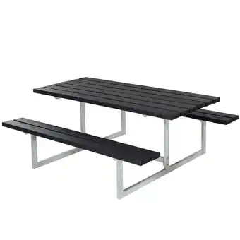 Bauhaus Plus bord-/bænkesæt Basic sort tilbud