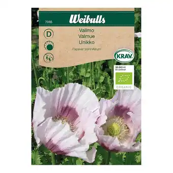Weibulls blomsterfrø valmue