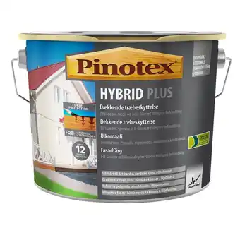 Bauhaus Pinotex træbeskyttelse Hybrid Plus sort 2,5 L tilbud