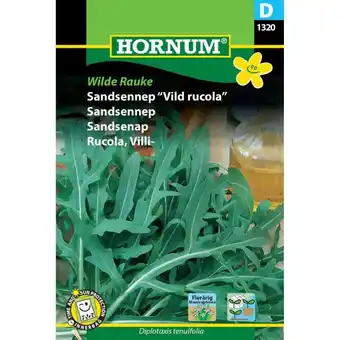 Bauhaus Hornum krydderurtefrø Sandsennep “Vild rucola” tilbud