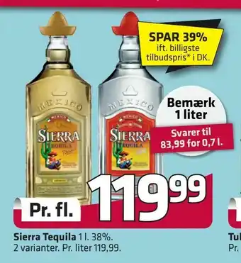Fleggaard Sierra Tequila tilbud